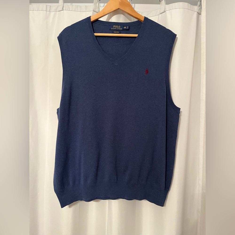 Mens Polo ralph Lauren pullover vest